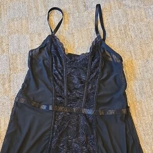 Forever 21 Black Lace Chemise